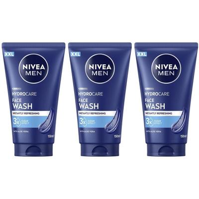 Nivea MEN HydroCare Waschgel XXL 150ml x3 3x150 ml