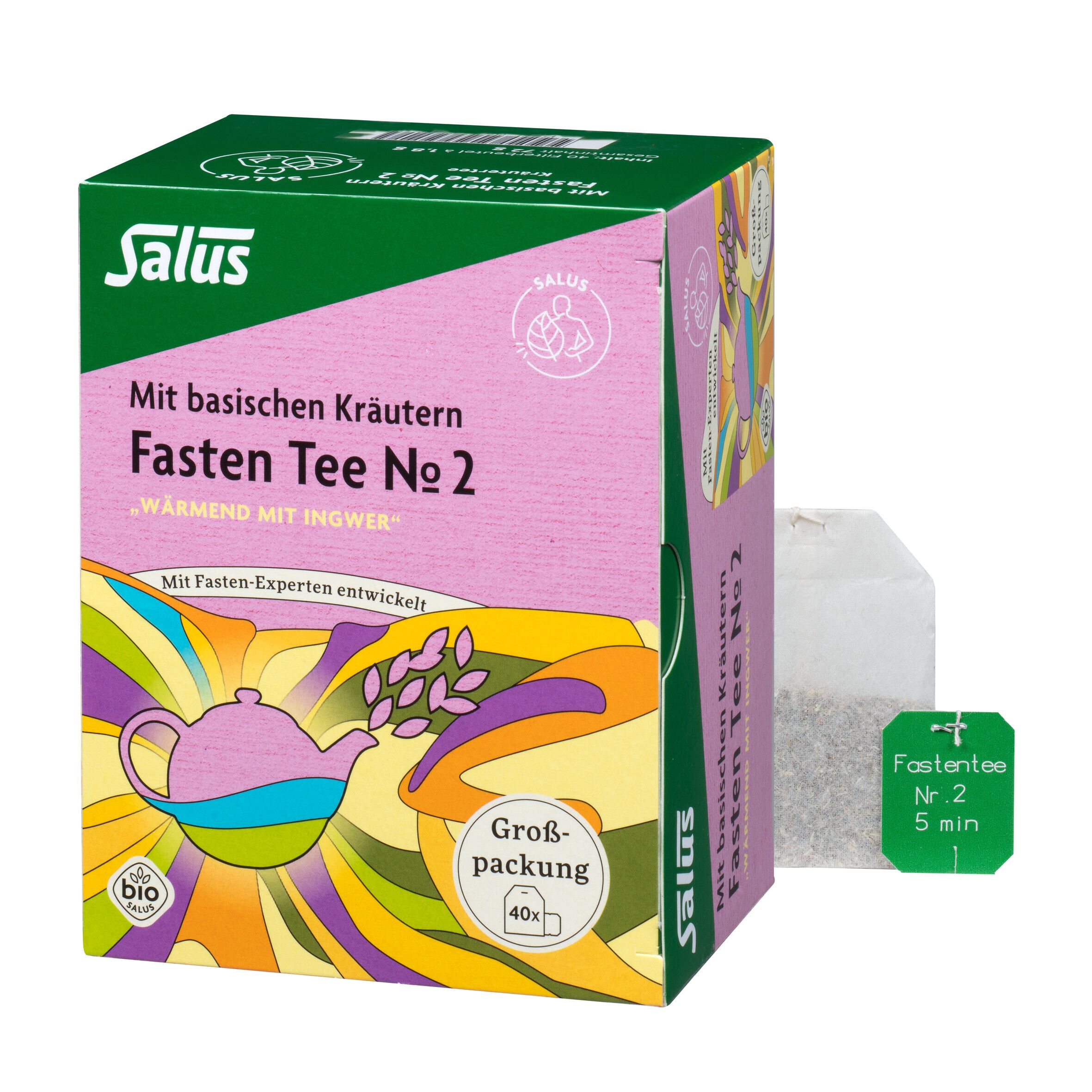 Fastentee Nr.2 wärmend Bio Salus Filterbeutel 40 St