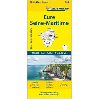 Michelin Normandie Ost, Karte von Michelin, Michelin, 978-2-06-726295-9