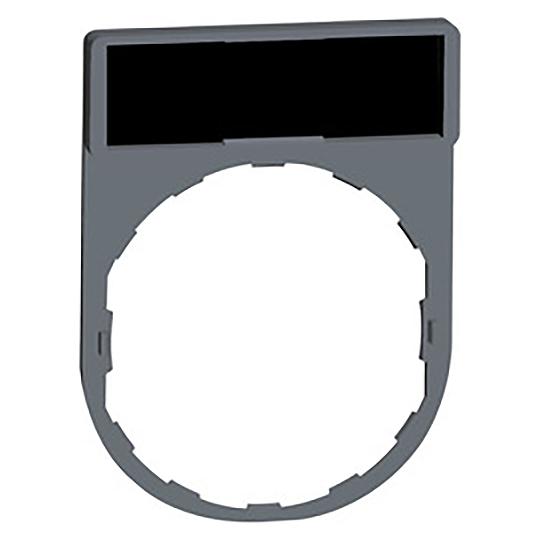 Schneider Electric Schildträger 30x40mm, unbeschriftet ZBY2101C0 (ZBY2101C0)