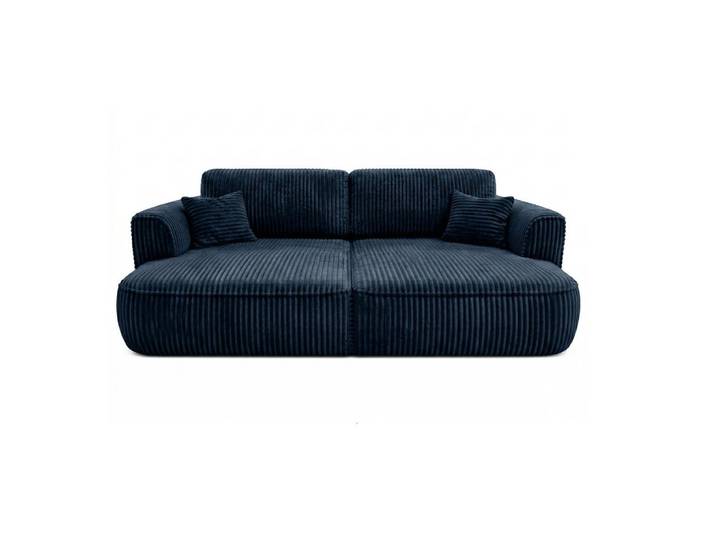 Labett Sofa Cozi mit Cordbezug Tilia, Blau, Dunkelblau, 240x87x180 cm, Babymöbel & Kindermöbel, Kinderzimmer & Jugendzimmer, Schlafsofas