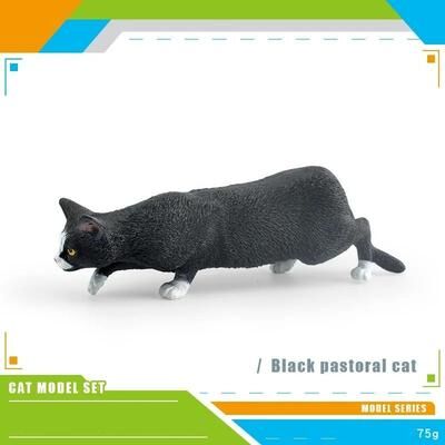 Uplift Essentials Feline Narrative Sculpture High Definition Lying Orange Cat Architectural Ornament style 7