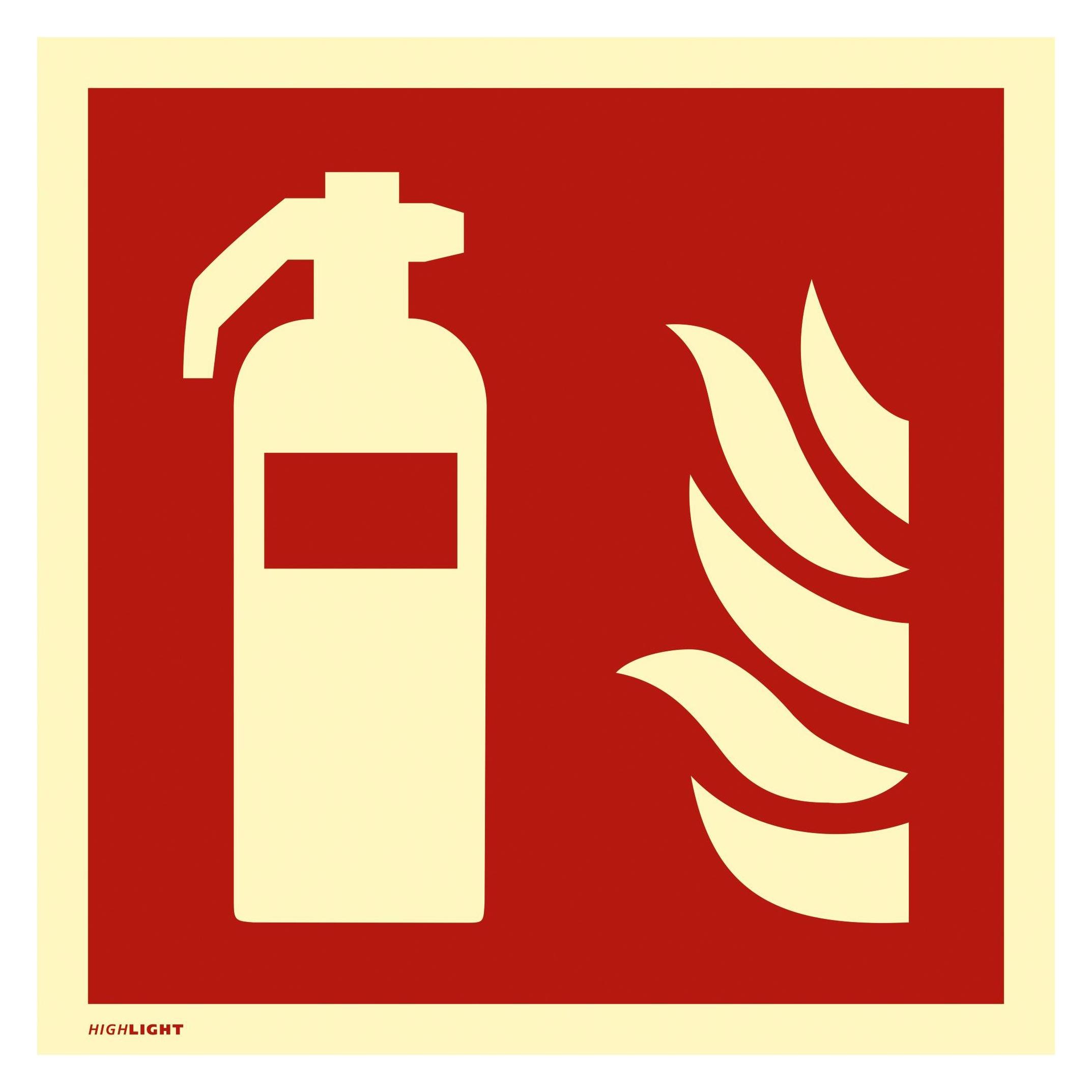 HP Autozubehör Brandschutzzeichen (57117)