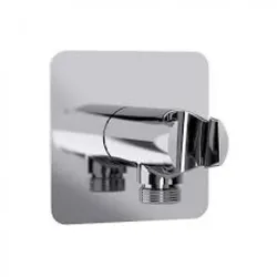 HSK Wandanschlussbogen Softcube, inklusive Handbrausehalter, chrom, 1180132