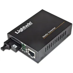 Wirewin Medienkonverter LWC-10/100/1000-WDM-S20-B (Media Konverter), Zubehör Netzwerk