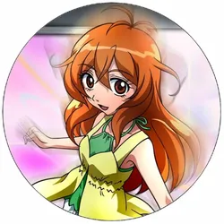 Essbares Papier „Bakugan Alice“, 19,5 cm