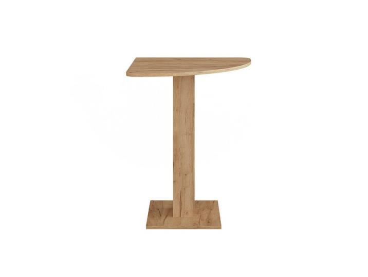 Vicco Esstisch Roman, Goldkraft Eiche, 60 x 60 cm, Eichefarben, Formgebogen, 60x75x60 cm, Esszimmer, Esstische