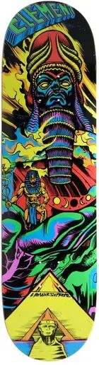 Element Escape From Skateboard Deck (The Future)  - Blue;Yellow;Orange - Size: 8.5"