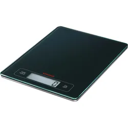 Soehnle Page Profi, Küchenwaage, Schwarz, Silber
