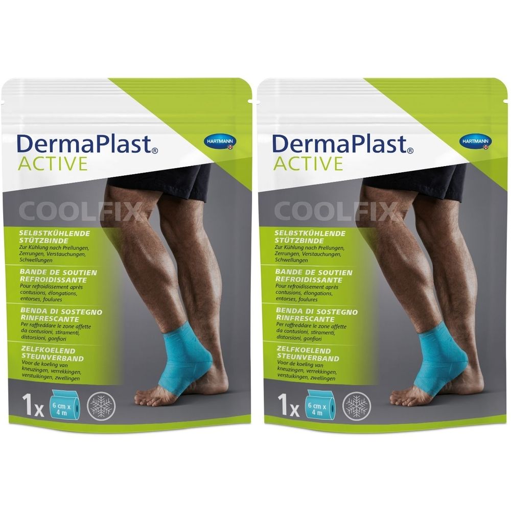 Dermaplast ACT COOLF6CMx4M x2 2x1 St Bandage(s)