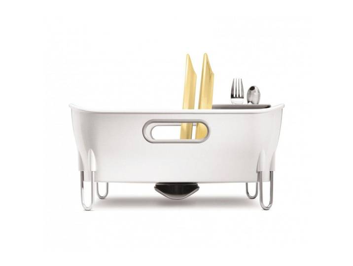 Abtropfgitter Simplehuman Weiss Kunststoff B 37 cm