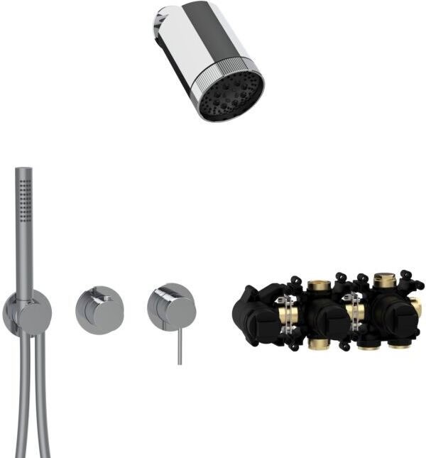 Herzbach MODUL7 Armatur-Set H-SP3 70.702722.1.01 SPOT Multi Chrom