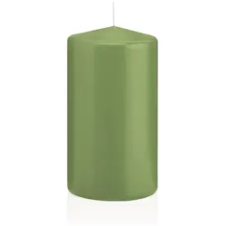 Wiedemann Kerzen Stumpenkerzen Pastell Grün Aloe Vera 120 x Ø 48 mm, 24 Stück
