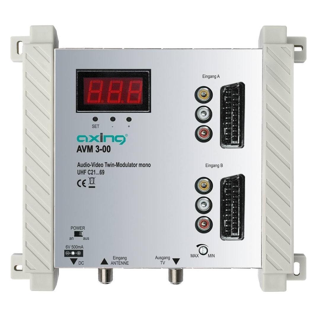 Axing AV M 3 00 TWIN Modulator (AVM00300)