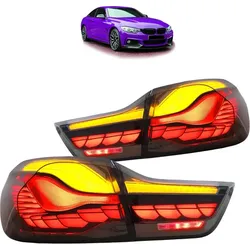 Voll LED Rückleuchten passend für BMW F32 F33 F36 F82 Bj. 2013-2021 smoke OLED Technik