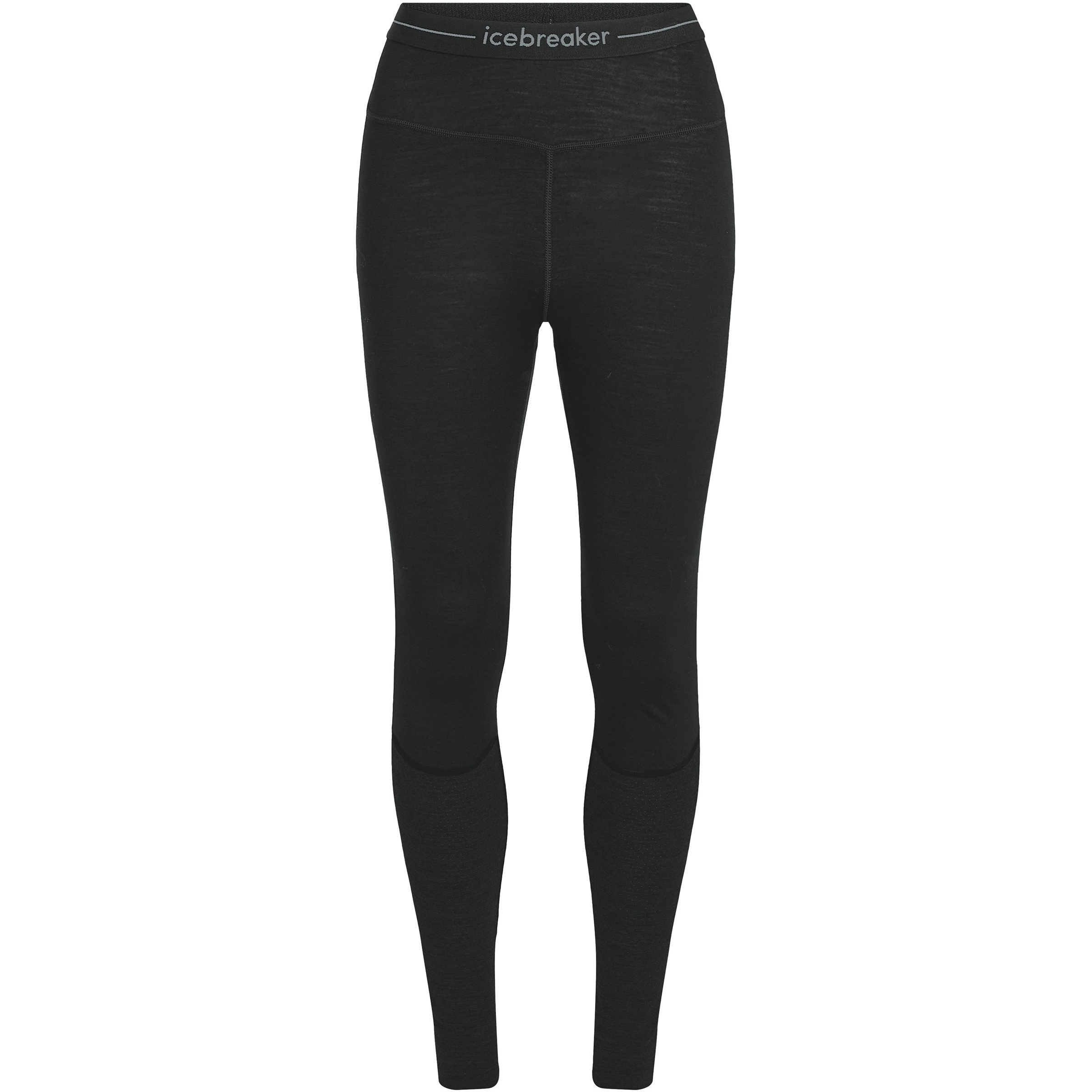 Icebreaker ZoneKnit 200 Hose Damen Lange Unterhose schwarz Größe S Yoga Hautfreundlich Merinowolle