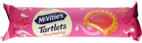 Mcvities Tartlets Raspberry, 100 G
