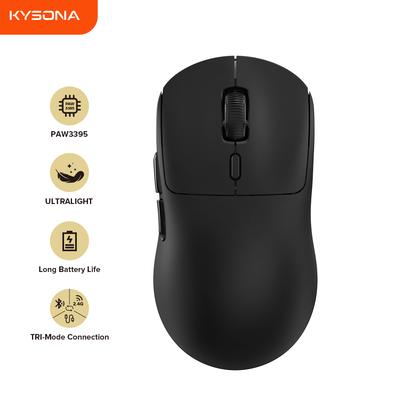 Wireless Gaming Esports Mouse PAW3395, M600 V2 Black, 55g 26000DPI 6 Buttons Wireless Gaming Esports Mouse PAW3395, M600 V2 Black, 55g 26000DPI 6 Buttons