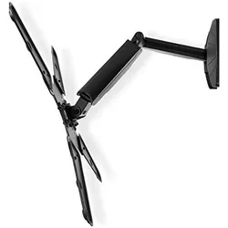 Nedis Schwenkbare TV-Wandhalterung, 23-55" (Wand, 30 kg, 23" - 55"), TV Wandhalterung, Schwarz