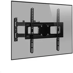 MonLines MWH003B schwenkbare TV Wandhalterung bis 55 Zoll (Wand, 50 kg), TV Wandhalterung