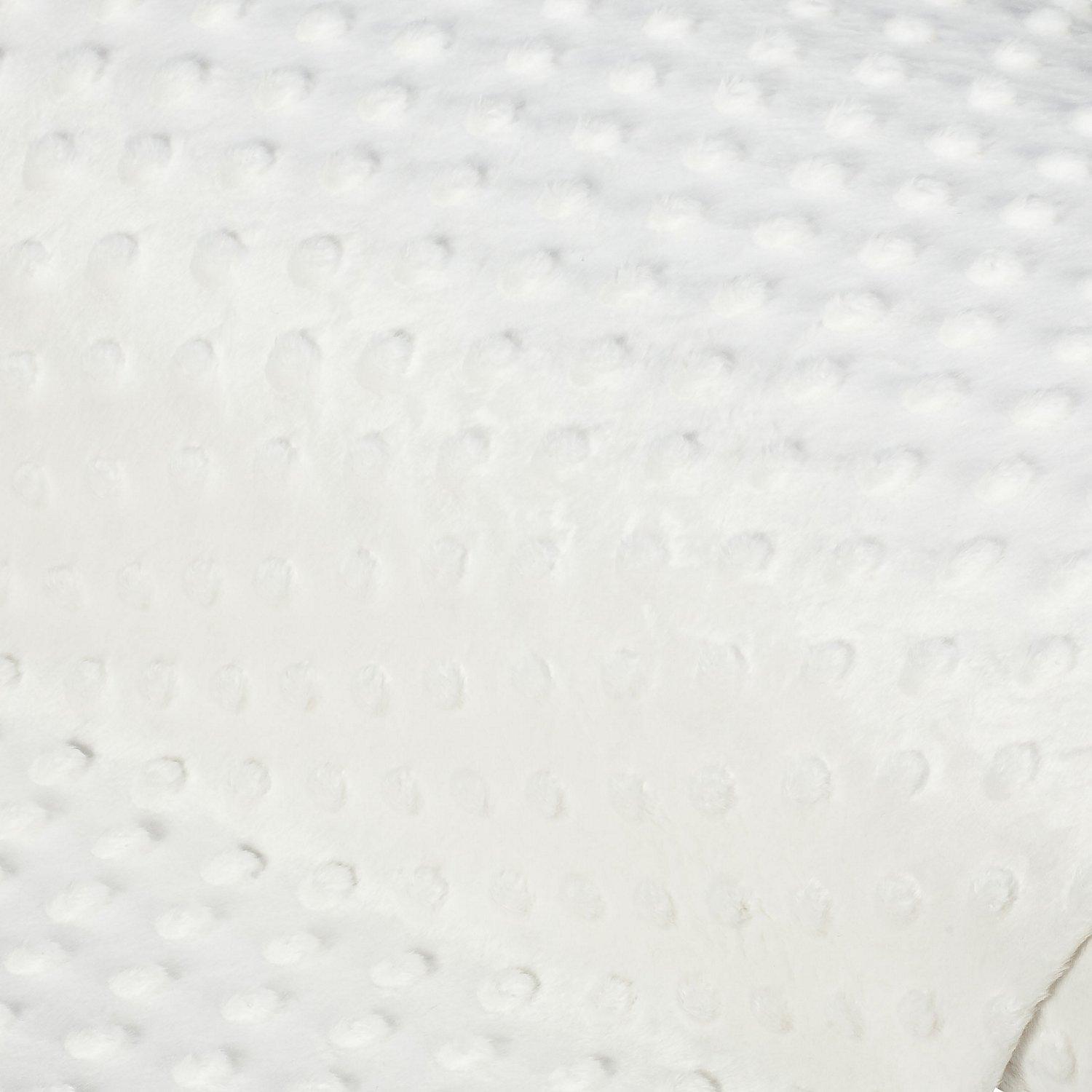 Noppen-Fleece "Minky", offwhite