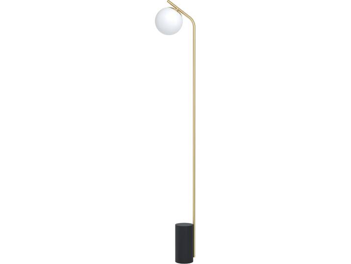 Eglo Stehlampe Betulia Schwarz/messing Stahl H 172 cm