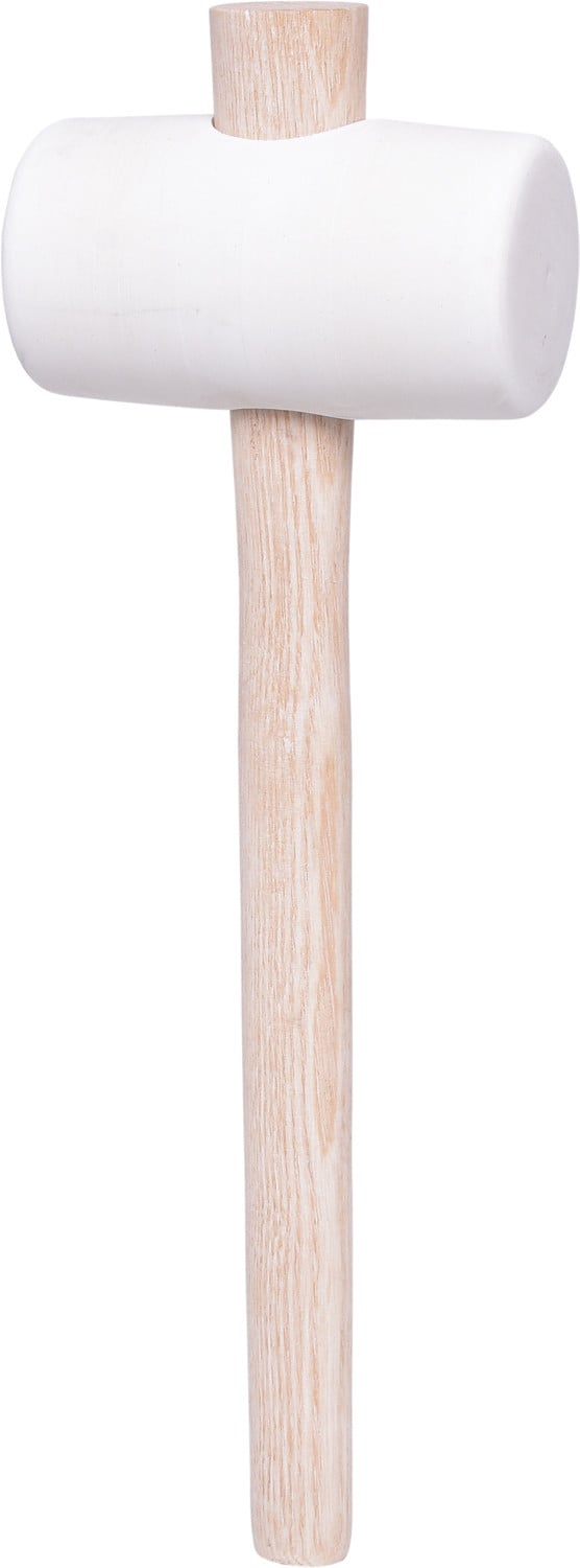 KS Tools rubberen hamer, wit, 500 gram