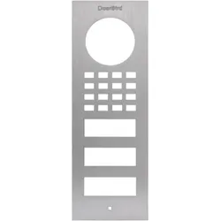 DoorBird D1102V Aufputz Frontblende – Edelstahl V2A