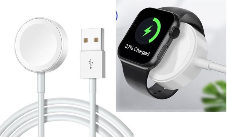 Carregador Indução USB s/ Fios p/ Smartwatch´s - NOVOTECK