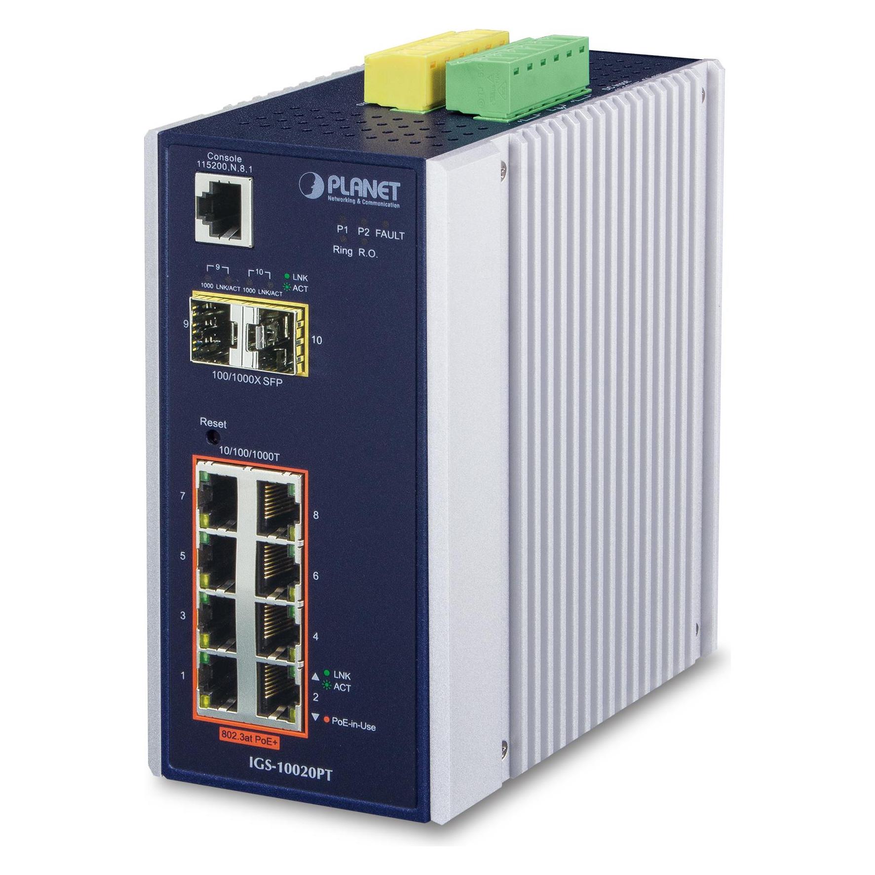 Planet IGS-10020PT (8 Ports) (IGS-10020PT)