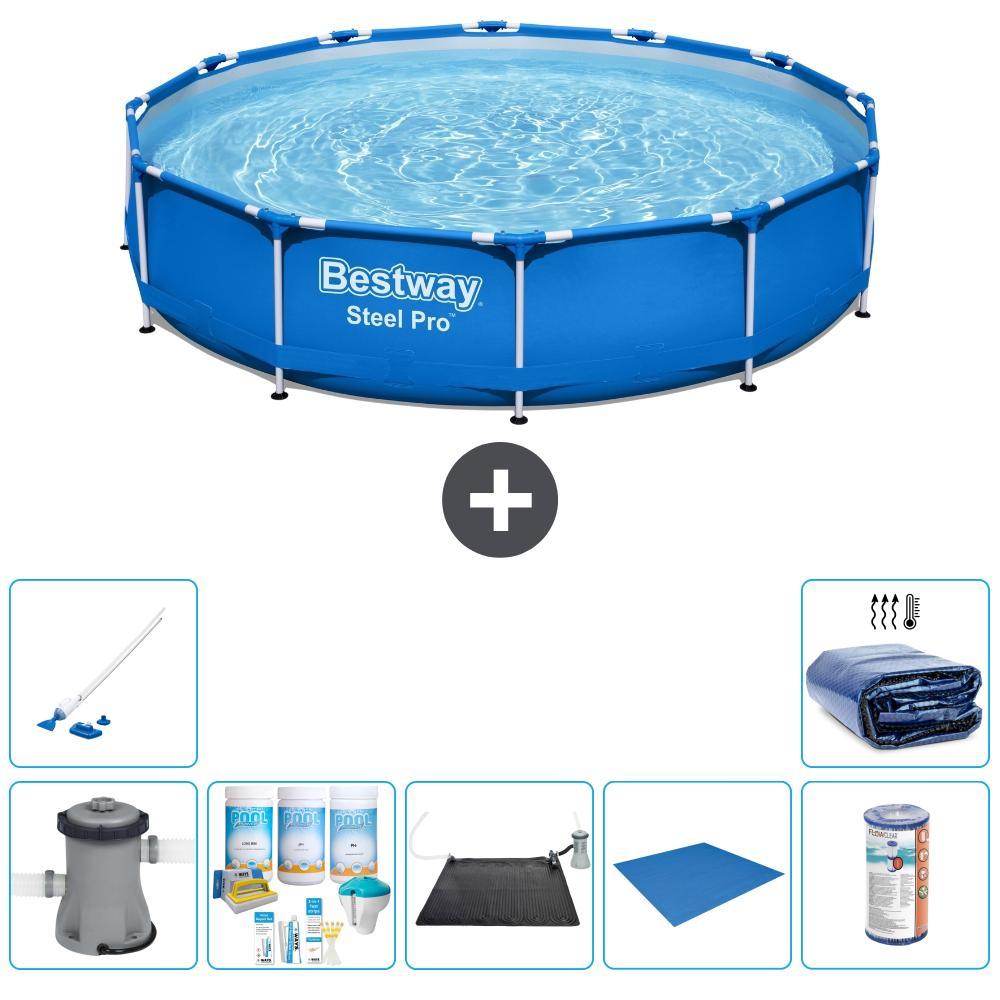 Bestway Steel Pro Rund - 366x76 cm - 8-teilig S21601