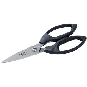 Dahle Küchenschere 50038, 21cm, aus Edelstahl, rostfrei, schwarz