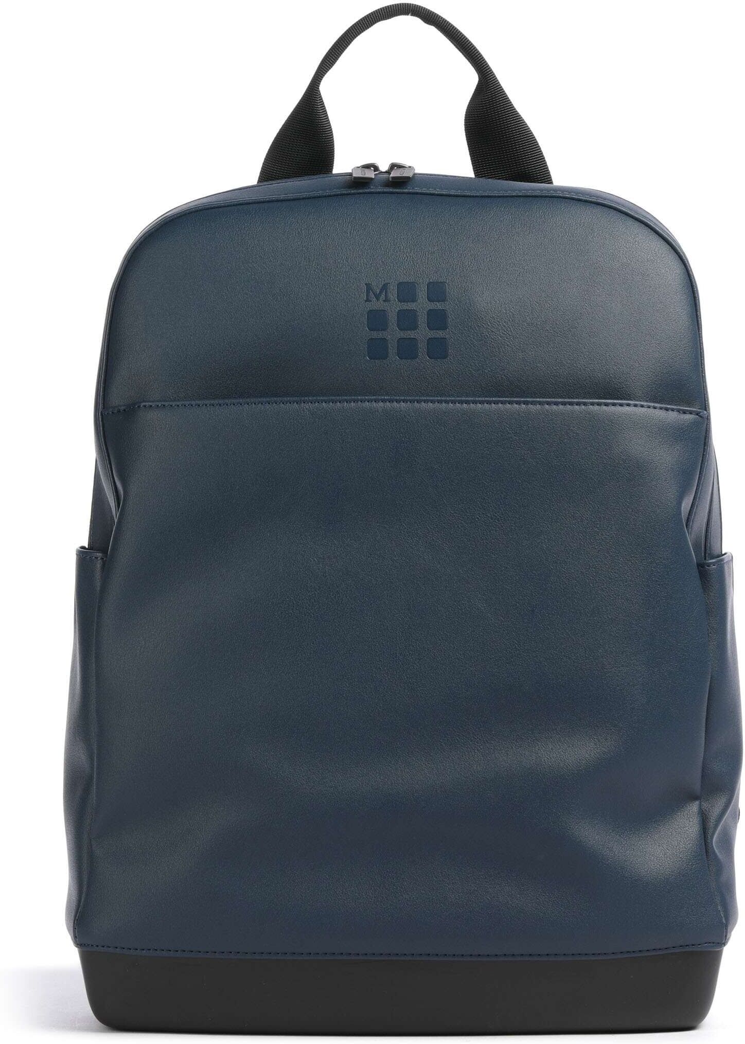 Moleskine Classic 2.0 Rucksack aus Leder, blau