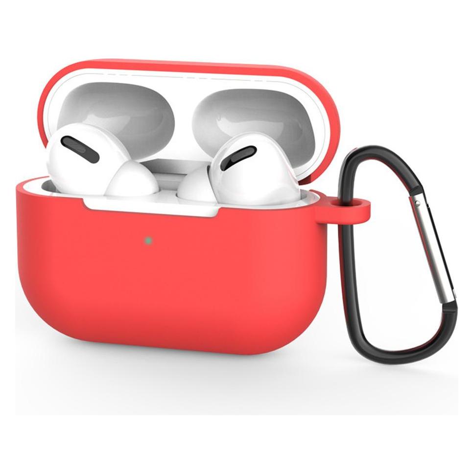 Techsuit - Silicone Case - for AirPods Pro 3, Smooth Ultrathin Material - Red (Kopfhörer Hülle) (61322968)