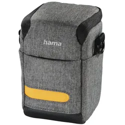 Hama Kameratasche Terra, 8 x 7,5 x 13 cm, Grau