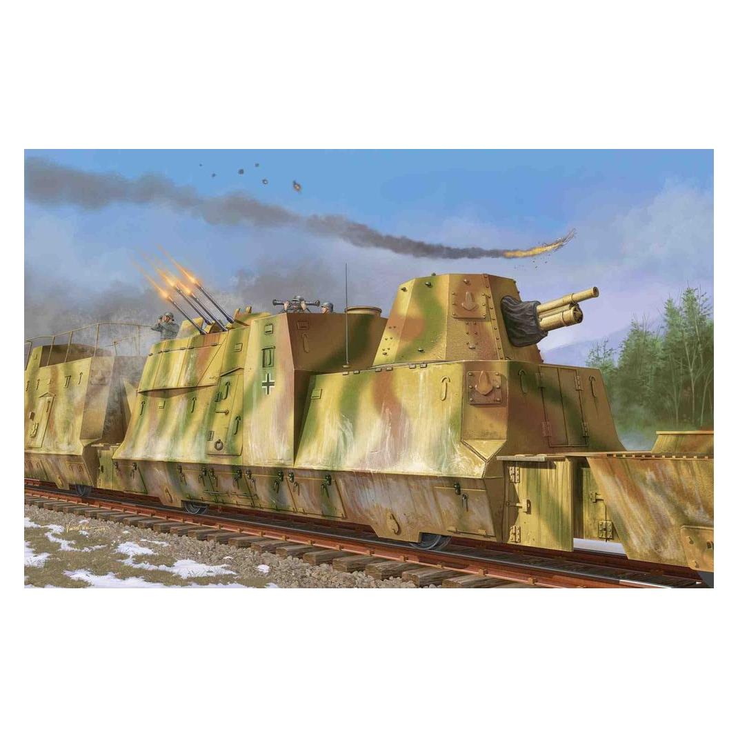 Trumpeter Kanonen und Flakwagen (01511)