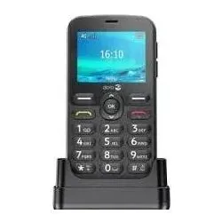 Doro Smartphone E10 BLACK 4G (Black, 4G), Smartphone, Schwarz