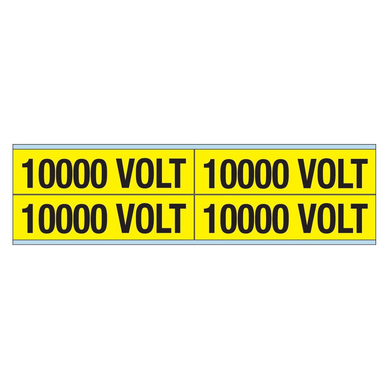 Brady Kennzeichnungen für Leitungen und Stromspannung, 10.000 Volt (244757)
