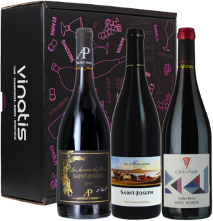 Vinatis Wein-Geschenkset  - Saint Joseph - 3 Fl. - 2.25L Rhone