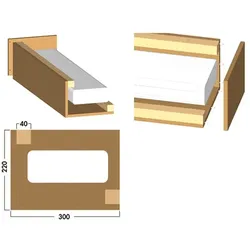 Naber COMPAIR flow 125 Abluftverkleidung Wandlösung 4041010