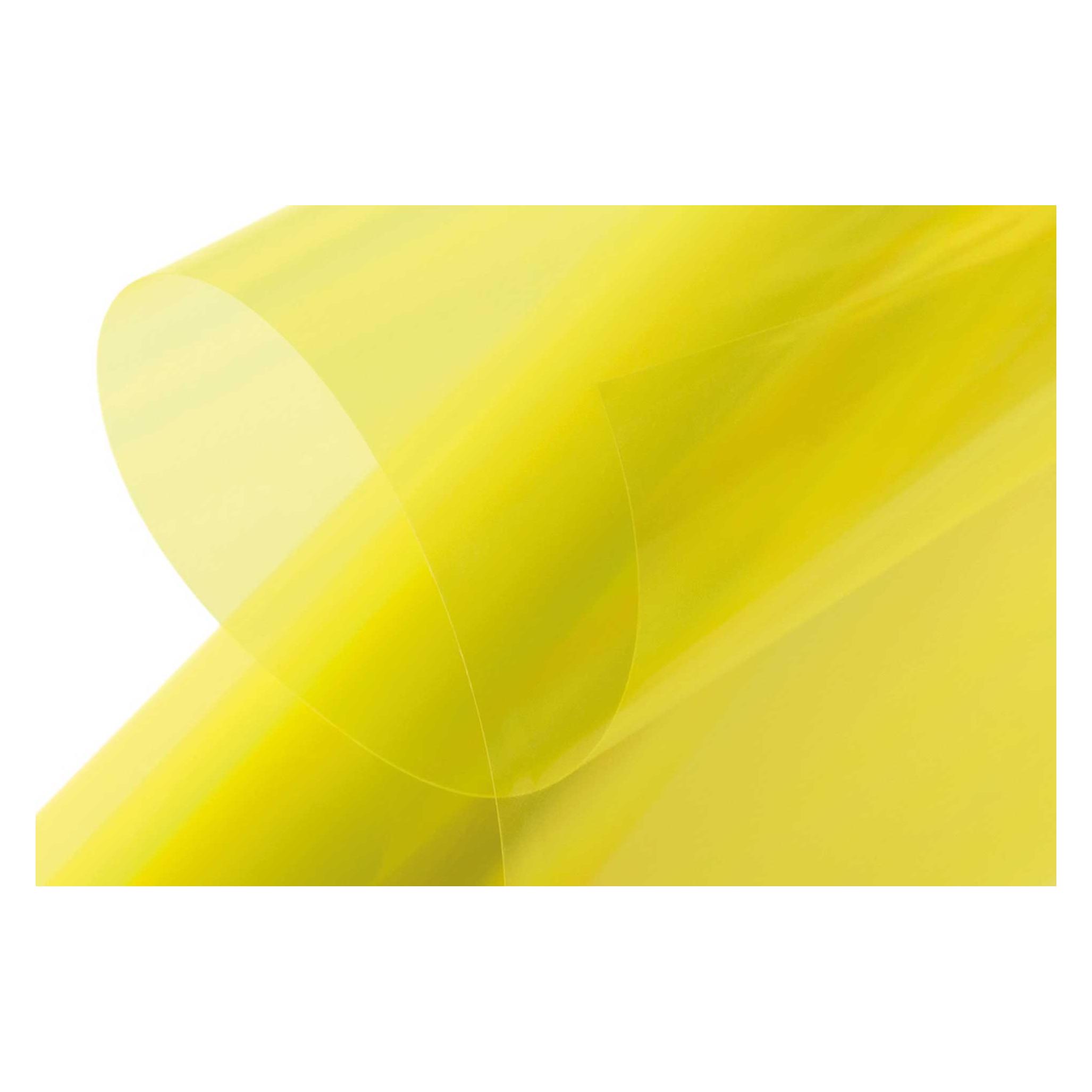 Kavan Bügelfolie transparent hellgelb 2 Meter, Breite 64cm (KAV60.12015.2)