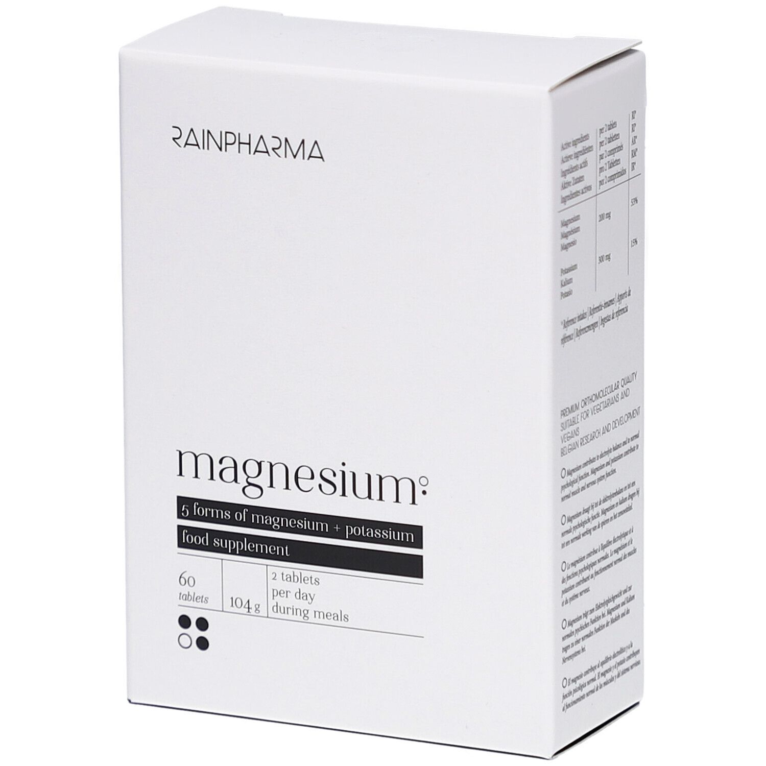RainPharma Magnesium 60st 60 St Tabletten