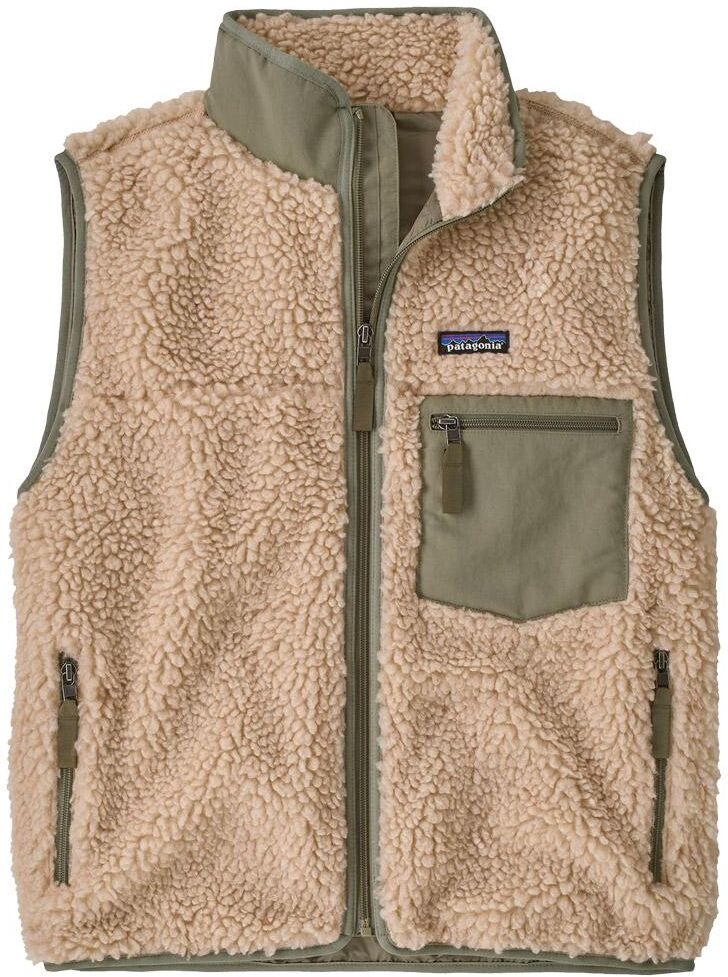 Patagonia  - W's Classic Retro X Vest Dark Natural River Rock Green - S - Polaire