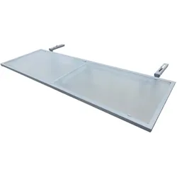 Merxx Balkonhängetisch, Glas 120 x 40