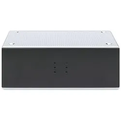 Intellinet 8-Port Gigabit Ethernet PoE+ Web-Managed Industrie-Switch mit 2 SFP-Ports (8 Ports), Netzwerk Switch, Schwarz