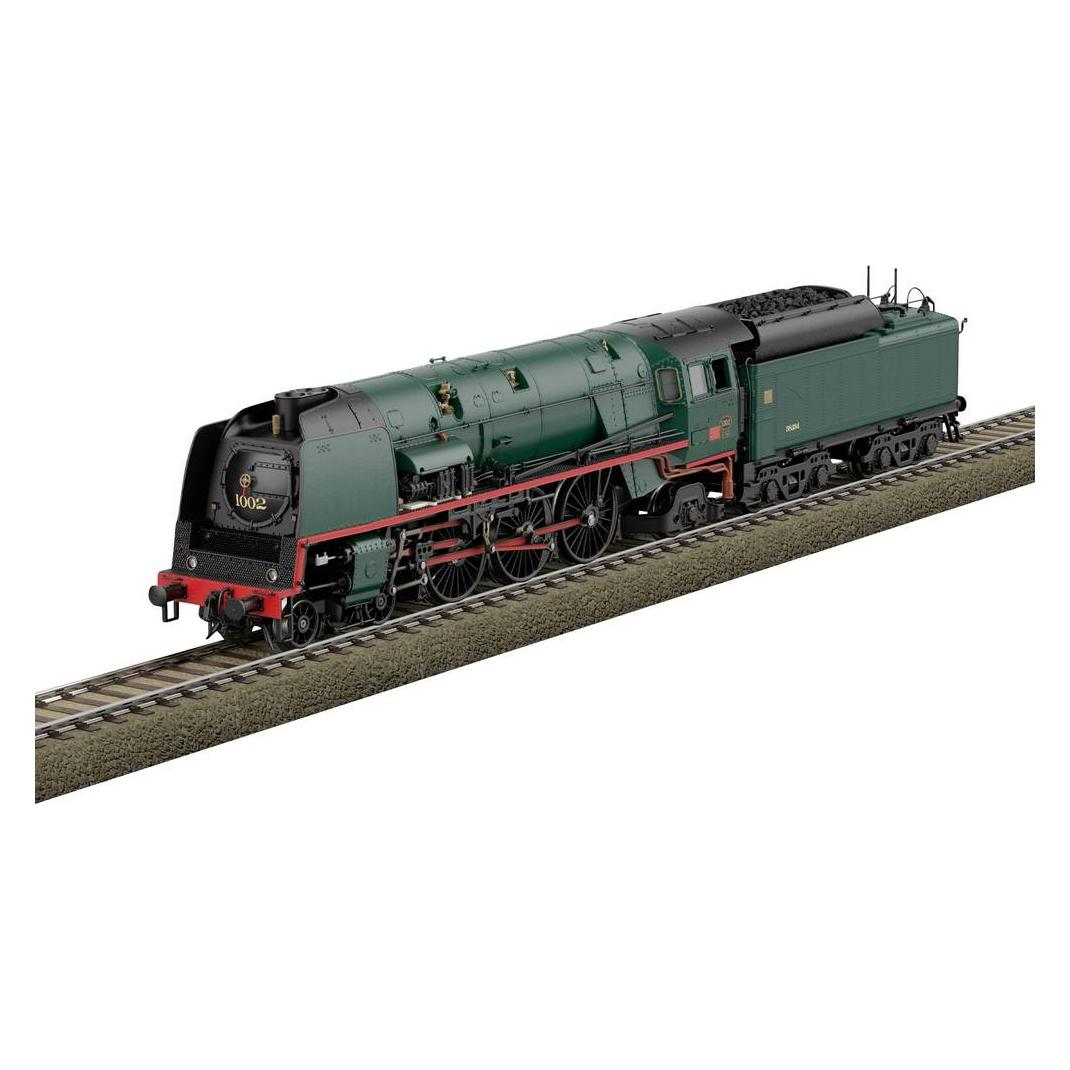 Trix H0 T25481 H0 Dampflok 1.002 SNCB (Spur H0) (T25481)