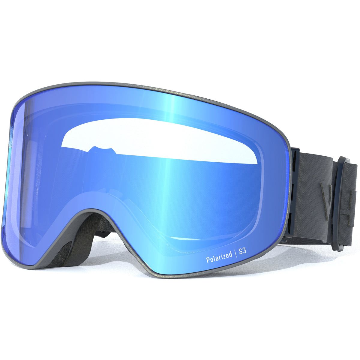 Whistler Avoriaz Topaz IV Polarized Ski Goggle forged iron (1122) One size W254011-1122-One size