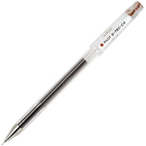 Pilot Gelschreiber G-Tec C4, 2502007, Strichbreite 0,2 mm, Schreibfarbe braun
