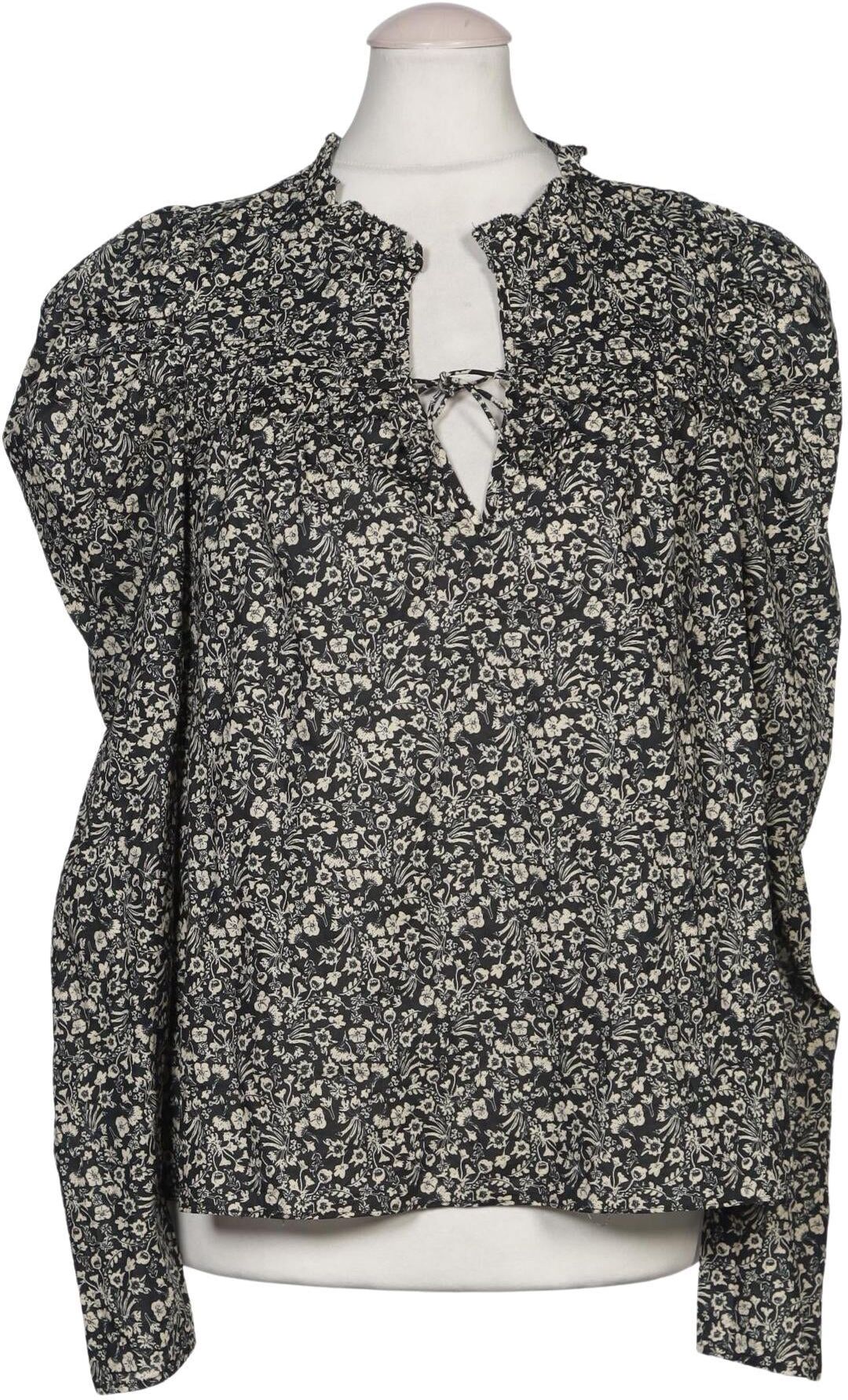 Second Female Damen Bluse, Mehrfarbig, Gr. S, Baumwolle - Second Hand