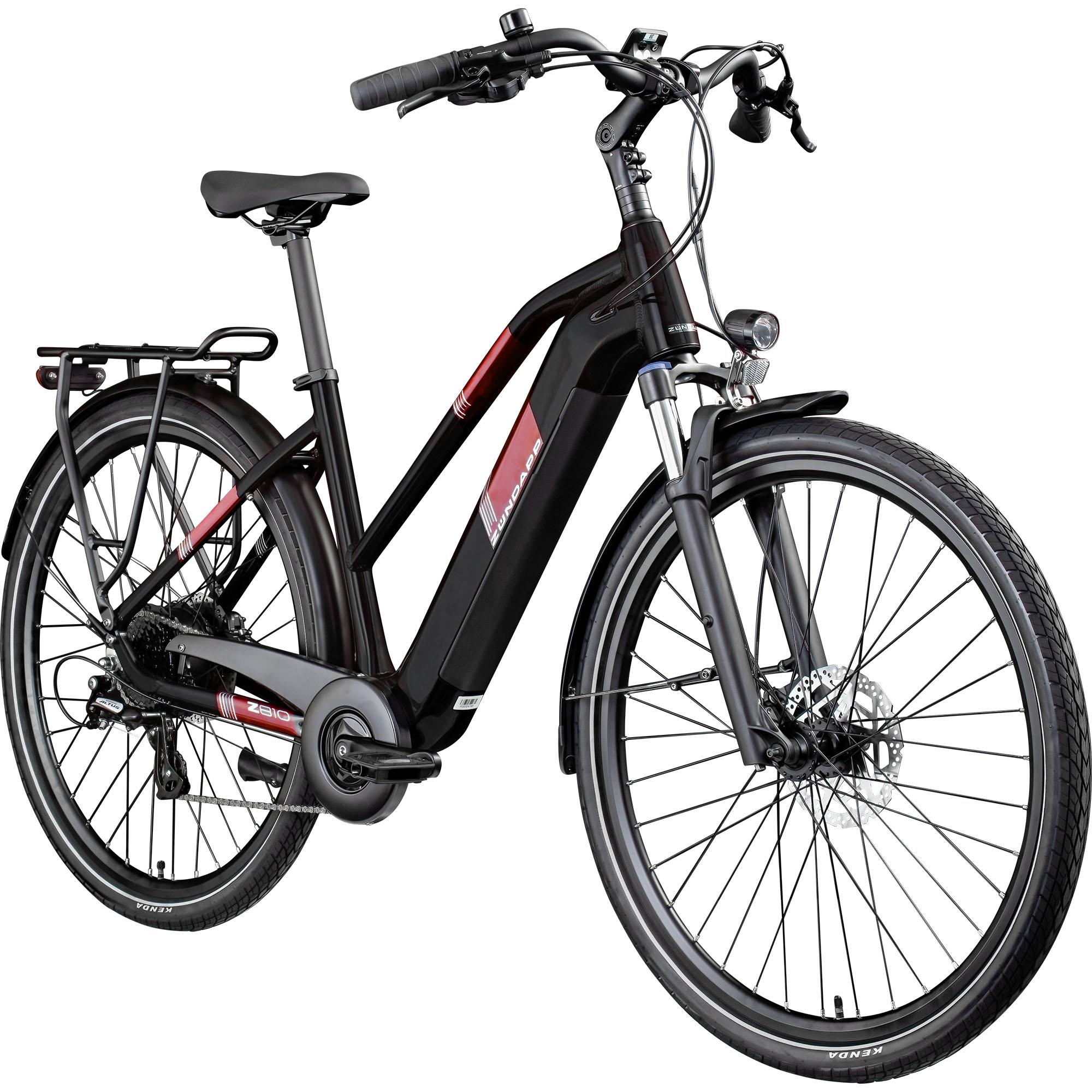 Zündapp Z810 E Bike Trekkingrad 28 Zoll schwarz/rot 50 cm